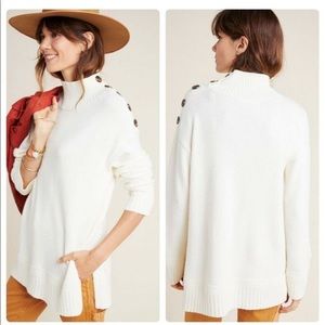 Anthropologie | Off White Cozy Sweater